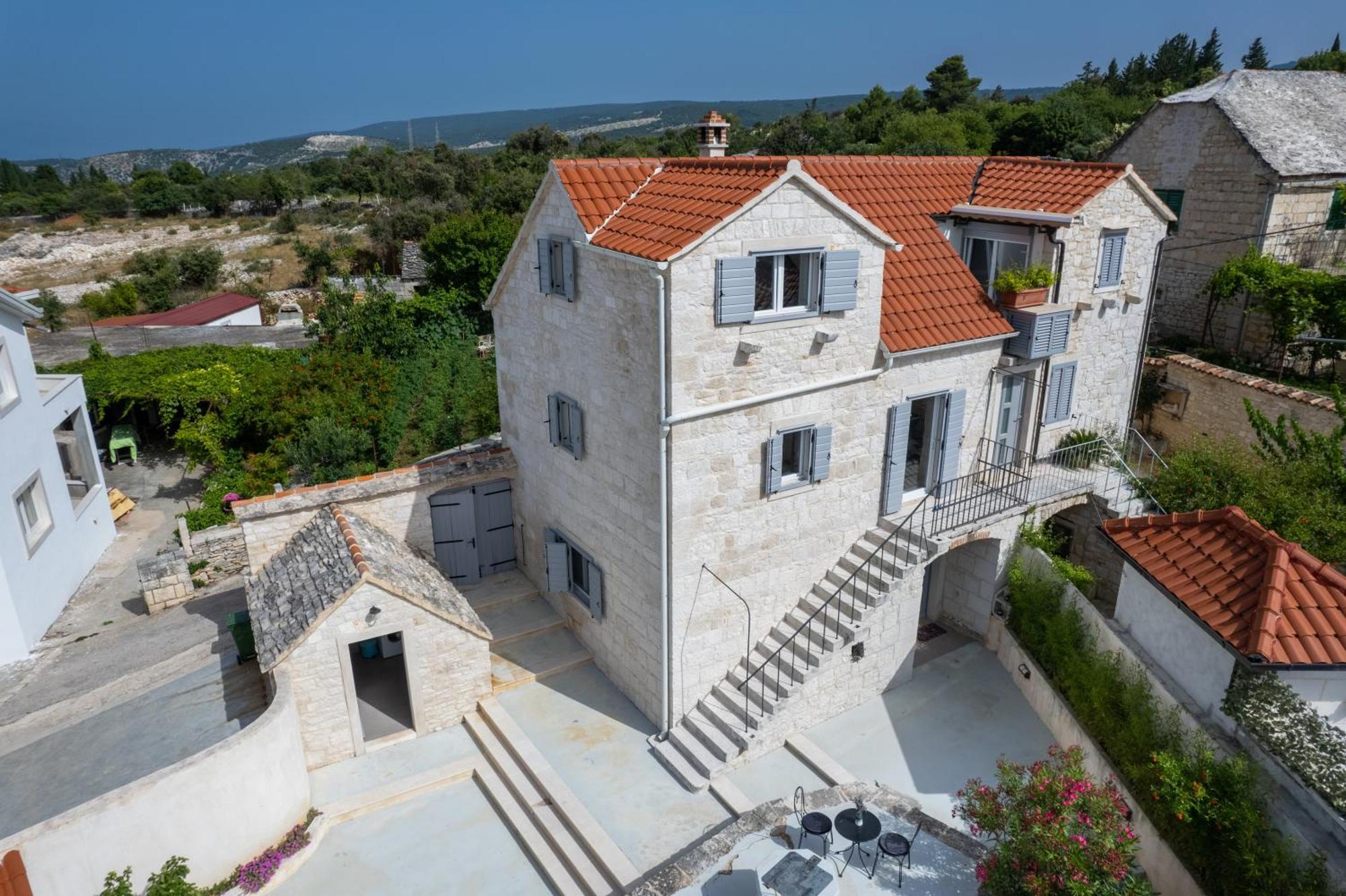 Villa Komelo Škrip Exterior foto
